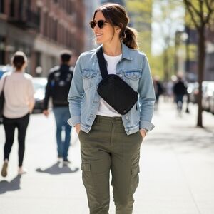 Studio Black Crossbody Bag